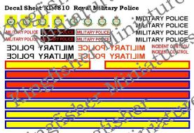 Royal Military Police Markings